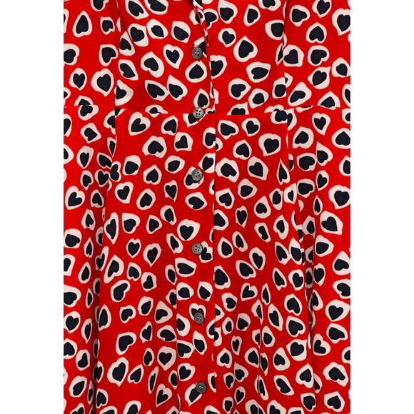 J.Crew - Women's Rudbekia,, Short Sleeve, Midi Dress (size 4) - Missing Belt - Picture 5 of 8